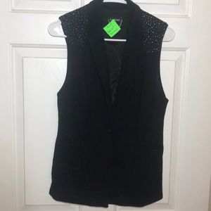 Bebe vest w/ embellishment
